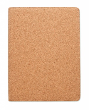 Logo trade promotional items image of: A4 cork conference folder
