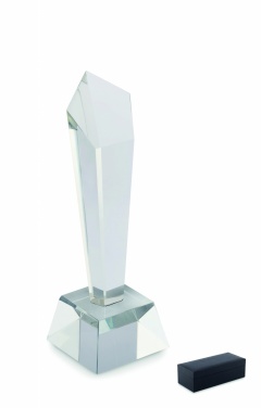 Logo trade promotional merchandise picture of: Crystal award in a gift box