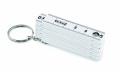 Carpenters ruler key ring 50cm Kotka, White