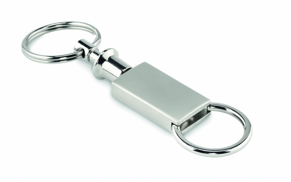 Logotrade business gift image of: Pull apart split key ring Kajaani