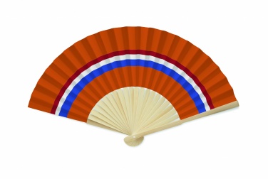 Logo trade promotional merchandise image of: Manual fan flag design