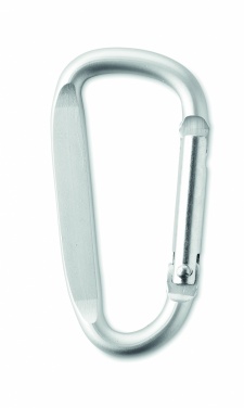 Logo trade business gifts image of: Carabiner clip in aluminium.