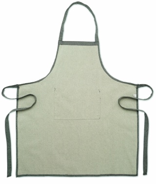 Logo trade promotional giveaways image of: Recycled cotton Kitchen apron