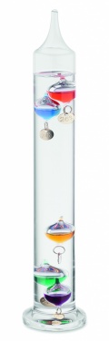 Logotrade promotional giveaway image of: Galileo thermometer glass 28cm