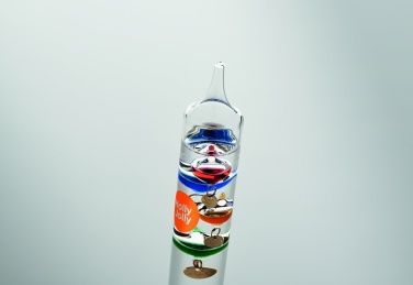 Logotrade promotional giveaway image of: Galileo thermometer glass 28cm