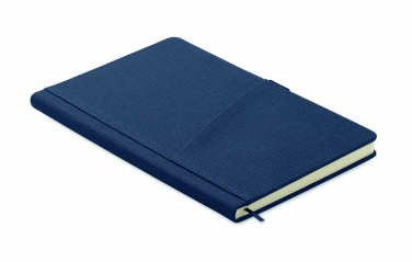 Logo trade promotional giveaways picture of: A5 notebook PU front pocket