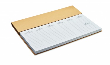 Logotrade promotional gift picture of: Weekly desktop planner