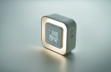 Logo trade promotional products picture of: Recycled ABS/RPET alarm clock Stuttgart