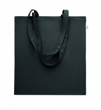 Logo trade promotional merchandise image of: Recycled cotton shopping bag