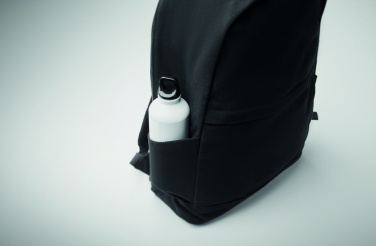 Logotrade promotional item image of: A 15-inch laptop backpack made of recycled pre-consumer cotton and recycled polyester with customizable printing.
