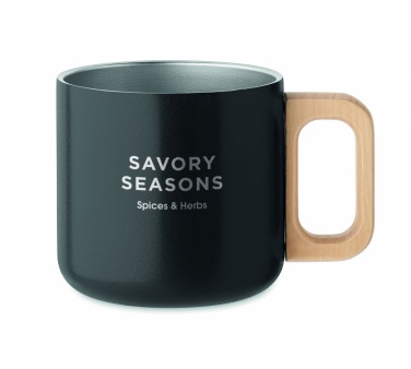 Logo trade promotional giveaways picture of: Double wall mug 350 ml