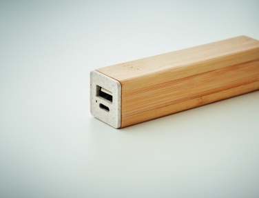 Logo trade promotional gift photo of: Power bank 2600 mAh