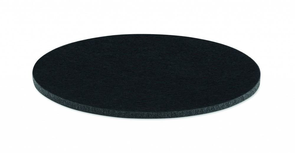 Logotrade promotional giveaway image of: Round coaster in RPET felt