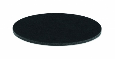 Logotrade promotional merchandise image of: Round coaster in RPET felt