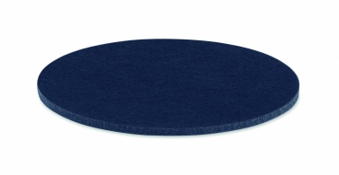 Logo trade promotional gifts image of: Round coaster in RPET felt