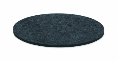 Logotrade advertising products photo of: Round coaster in RPET felt