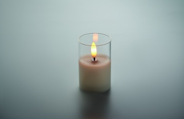 Logotrade promotional items photo of: LED wax candle in glass holder