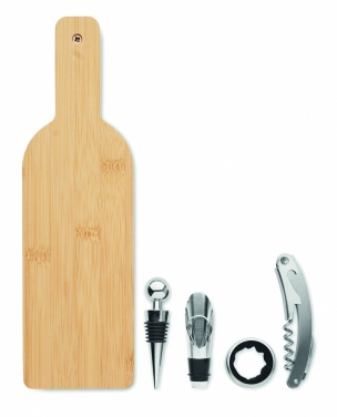 Logotrade promotional items photo of: Bottle shaped wine set