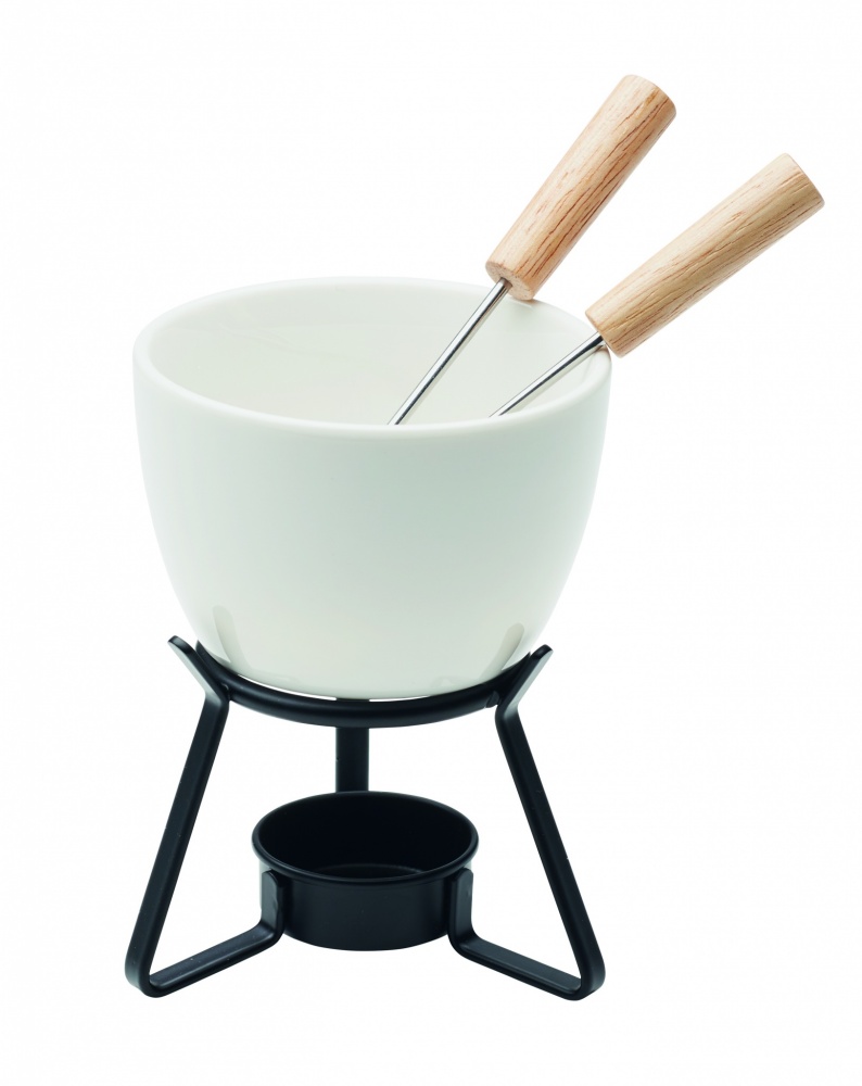 Logotrade promotional item image of: Ceramic fondue set 240 ml