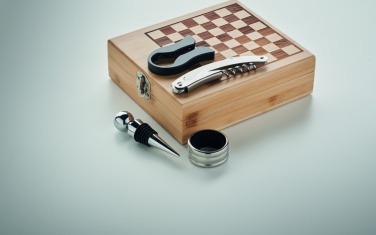 Logotrade promotional merchandise photo of: Chess board wine set