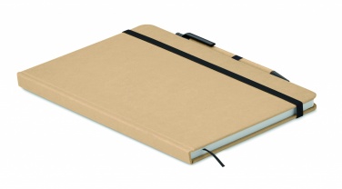 Logotrade promotional merchandise photo of: A5 notebook in recycled carton