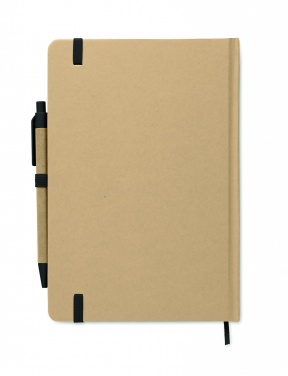 Logo trade corporate gift photo of: Caratil A5 notebook in recycled carton
