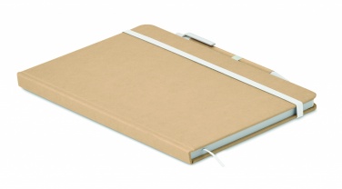 Logotrade promotional product image of: A5 notebook in recycled carton