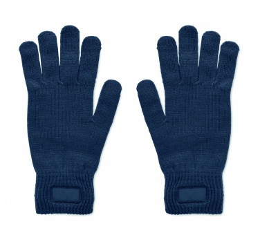 Logotrade promotional giveaway picture of: Knitted gloves in RPET