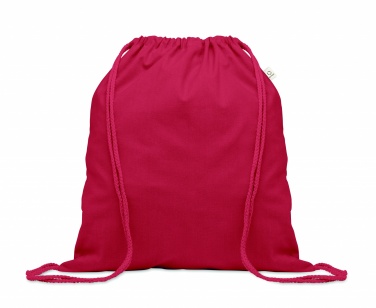 Logo trade promotional merchandise image of: Recycled 140 gr/m² cotton bag