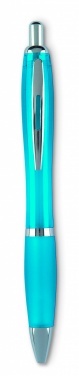 Logo trade corporate gift photo of: Riocolor Ball pen in blue ink