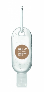 Logo trade promotional merchandise picture of: Hand cleanser gel 30ml