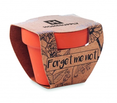 Logotrade promotional giveaways photo of: Terracotta pot 'forget me not'