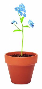 Logo trade promotional items picture of: Terracotta pot 'forget me not'