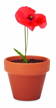 Logotrade promotional giveaways photo of: Terracotta pot 'poppy'