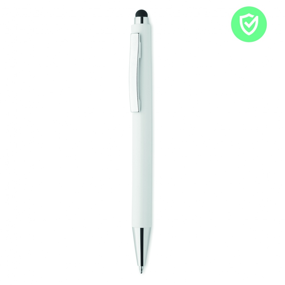 Logotrade promotional item picture of: Antibacterial stylus ballpen