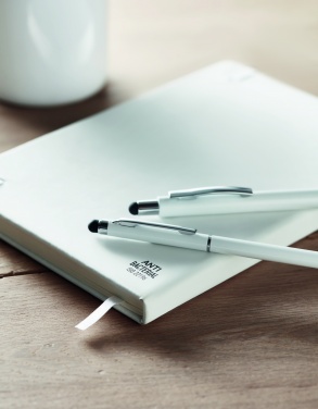 Logotrade advertising products photo of: Antibacterial stylus ballpen