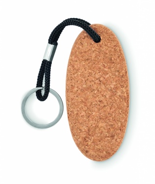 Logotrade promotional giveaways photo of: Floating cork key ring Lohja