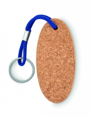 Logo trade promotional merchandise image of: Floating cork key ring Lohja