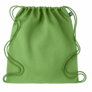 Logo trade corporate gifts picture of: Hemp drawstring bag 200 gr/m²