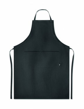 Logo trade advertising products image of: Hemp adjustable apron 200 gr/m²