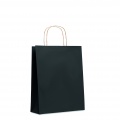 Medium Gift paper bag  90 gr/m², Black