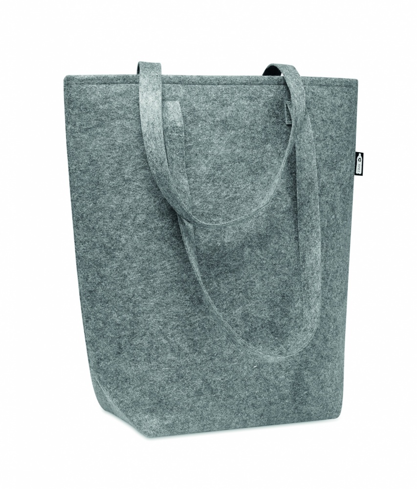 Logotrade promotional product image of: RPET felt shopping bag