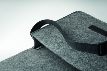 Logo trade advertising product photo of: RPET felt laptop bag