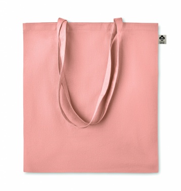 Logo trade promotional gift photo of: Organic cotton shopping bag