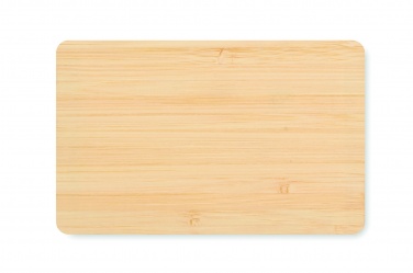 Logo trade promotional giveaways picture of: RFID card in bamboo material