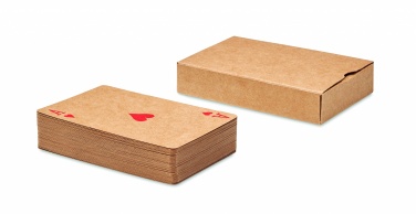 Logo trade promotional merchandise picture of: Recycled paper playing cards
