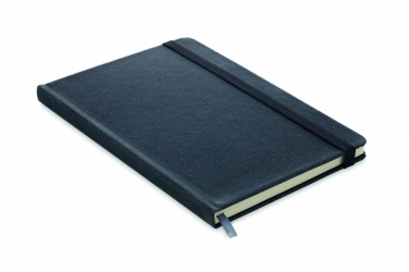 Logo trade promotional item photo of: Recycled Leather A5 notebook