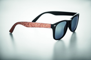 Logotrade promotional gift picture of: Sunglasses with cork arms TALLINN