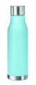 RPET bottle 600ml, Transparent Light Blue