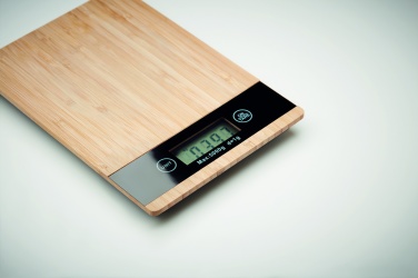 Logotrade corporate gifts photo of: Bamboo digital kitchen scales